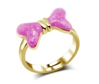 Kids Rings Pretty Bow Shaped CDR-03-GP